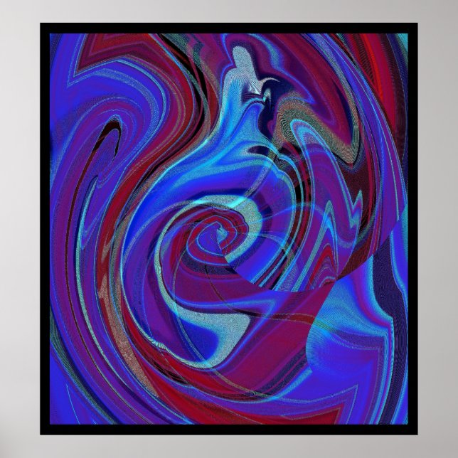 Poster Pheasant Americano Psicodélico (Frente)