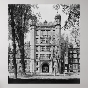 Póster Phelps Hall and Gateway (Universidade de Yale)