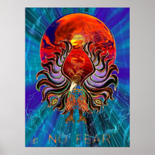Póster Pheonix-Nenhum-Medo