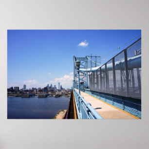 Poster Philadelphfia sobre a ponte