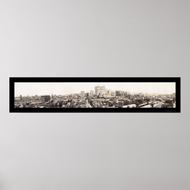 Poster Philadelphia PA Foto 1913 (Frente)