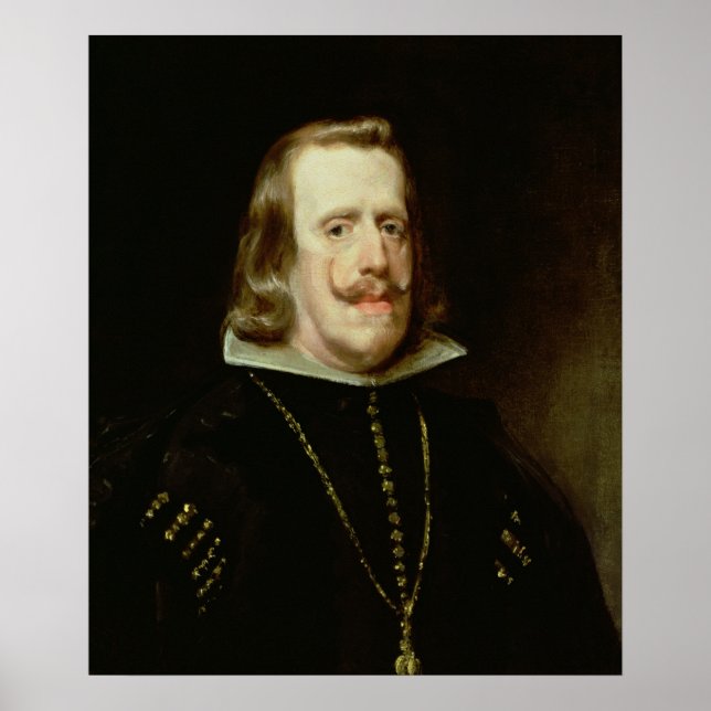 Póster Philip IV da Espanha, c.1656 (Frente)
