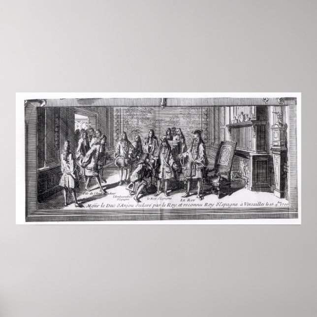 Póster Philippe de França Duque de Anjou (Frente)