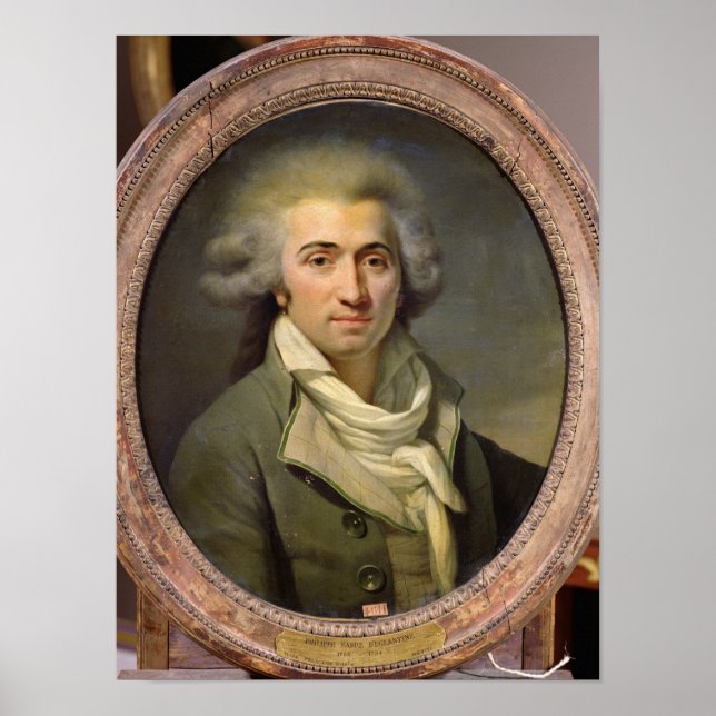 Poster Philippe-Francois-Nazaire Fabre d'Eglantine (Frente)