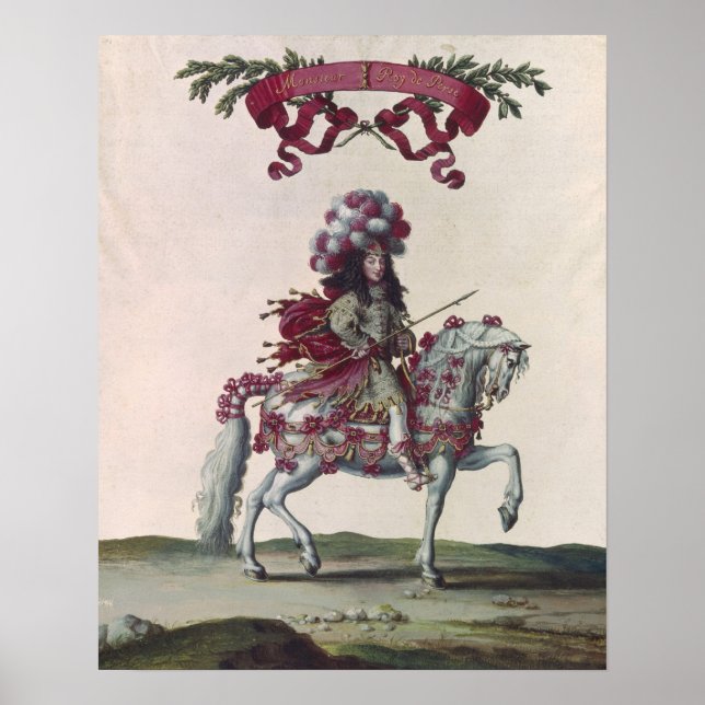 Poster Philippe I Duque de Orleans (Frente)