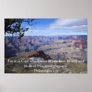 Póster Philippians 2:13