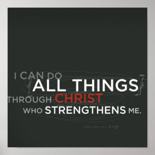 Poster Philippians 4:13