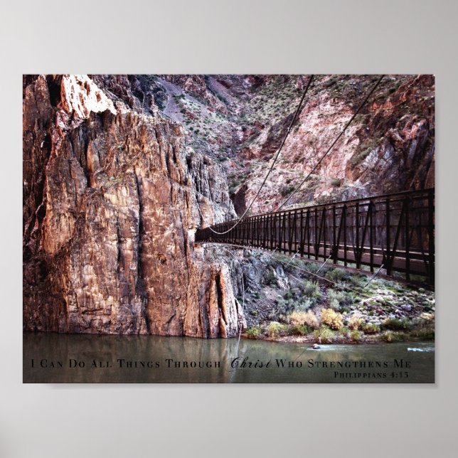 Póster Philippians 4:13 (Frente)