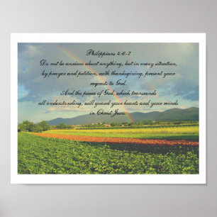 Poster Philippians 4:6-7