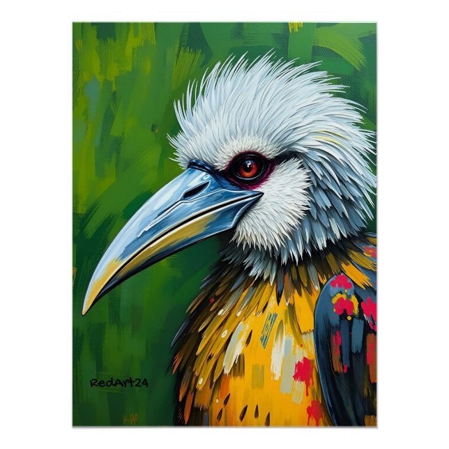 Póster Philippine Eagle Wall Art – Endangered Species  (Frente)