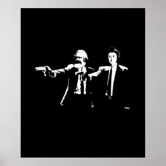 Poster Philo Fiction Karl Marx e Rosa Luxemburg