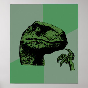 Poster Philosoraptor vazio
