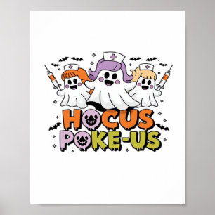 Poster Phlebotomist Halloween Medical Lab Tech Spooky ER