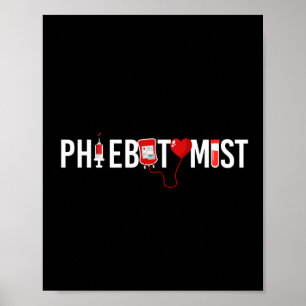 Poster Phlebotomist Phlebotomy Phlebotomist