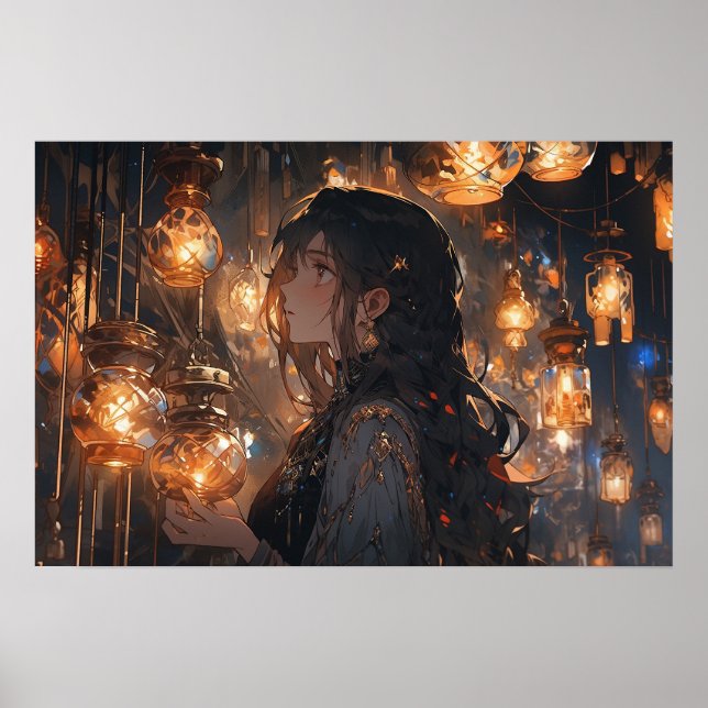 Poster Phoebe no Hall dos Lanternas (Frente)