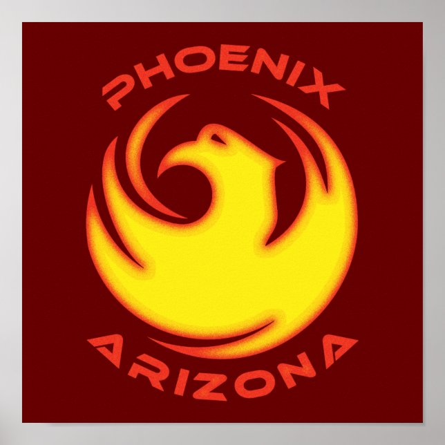 Poster Phoenix, Arizona (Frente)