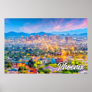 Poster Phoenix, Arizona, Estados Unidos