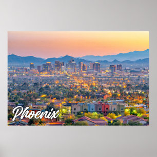 Poster Phoenix, Arizona, Estados Unidos