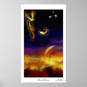 Póster Phoenix descuidada