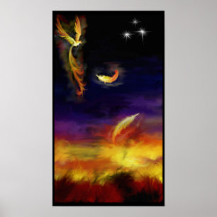 Póster Phoenix descuidada