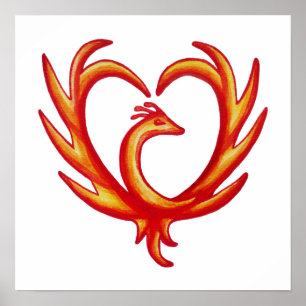 Poster Phoenix Heart