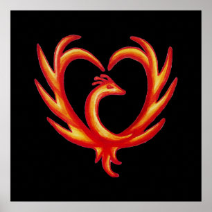 Poster Phoenix Heart