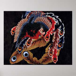 Póster Phoenix, Hokusai
