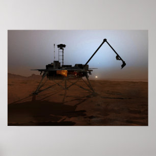 Póster Phoenix Mars Lander 3