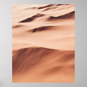 Poster Photo of desert sand