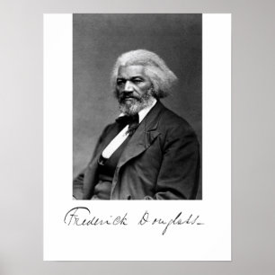 Poster Photo Portrait of Frederick Douglass