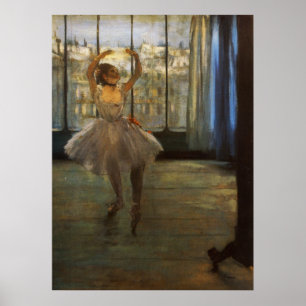 Póster Photographe posant do un do chez do Danseuse de