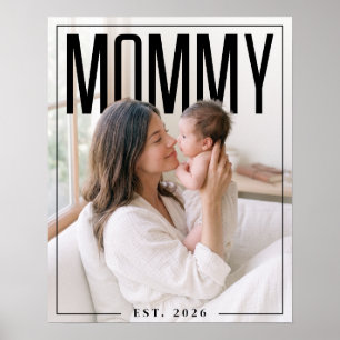 Poster PhotoPop Mamãe Est Foto Personalizada
