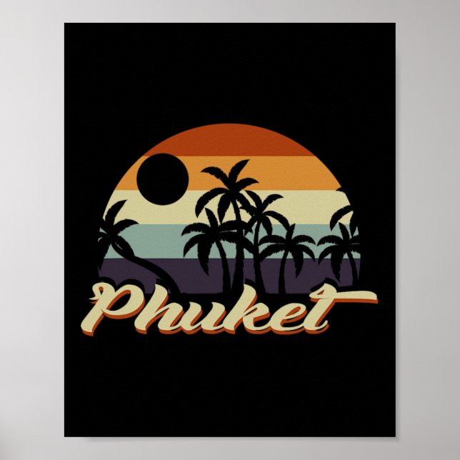 Poster Phuket Tailândia (Frente)