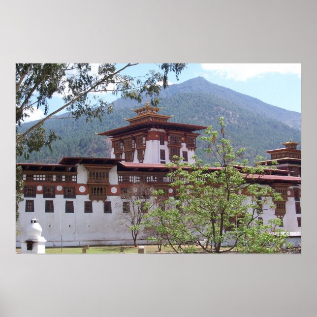 Póster Phunaka Dzong (Frente)