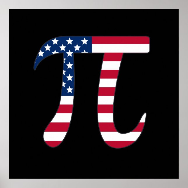 Póster Pi Americano (Frente)