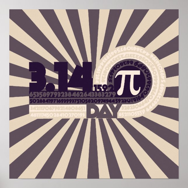 Póster Pi Day (Frente)
