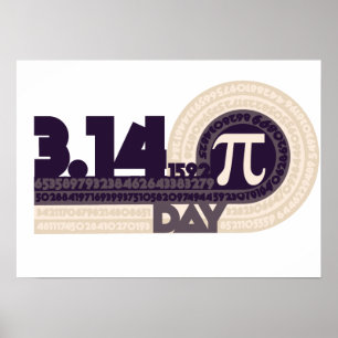 Poster Pi Day