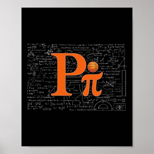 Poster Pi Day 2025 Math Science Engraçado Professor Gift (Frente)