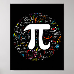 Poster Pi Day 3.14159 Pi - Símbolo Ciência E Professor De
