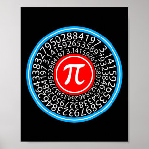 Poster Pi Day - Engraçado Pi Day Para Geek De Matemática