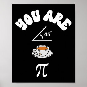 Poster Pi Day Engraçado Professora De Matemática Aguda Ch