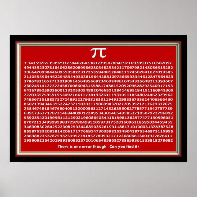 Poster Pi day FUN (Frente)