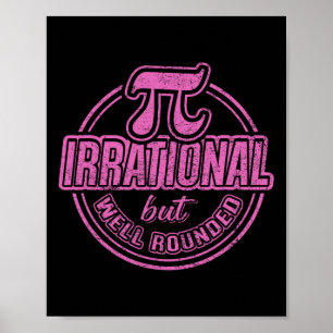 Poster Pi Day March 14 Cote - Irracional Mas Bem Envolvid