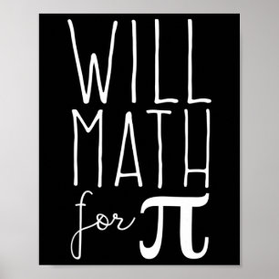 Poster Pi Day Março 14 Math Lover Science Funny 3,14 Pi P