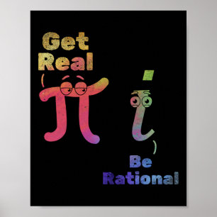 Poster Pi Day Pi Math Pi Símbolo Engraçado Matemática Se