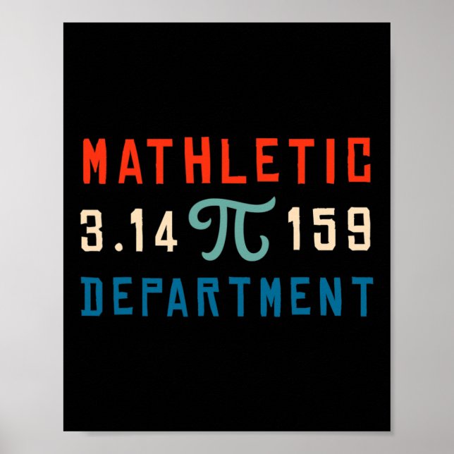Poster Pi Dia 2025 Matemática do Lover Matemático Depar (Frente)