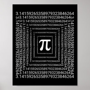 Poster Pi Dia 3.14 Professores De Matemática Meninos Meni