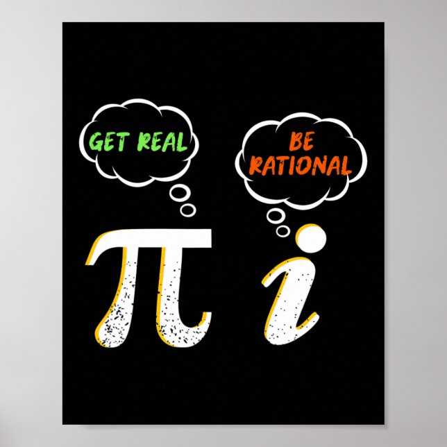 Poster Pi Ser Racional Realizar - Professor De Matemática (Frente)