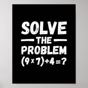 Poster Piada 67 Meme Pemdas Humor de Professor de Matemát