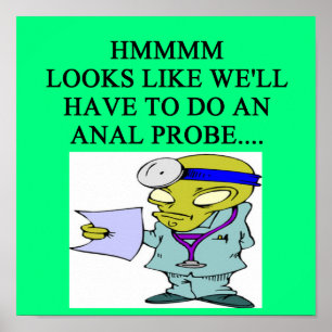 Poster piada alienígena